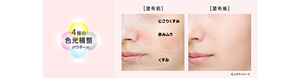 4種の色光補整パウダーin