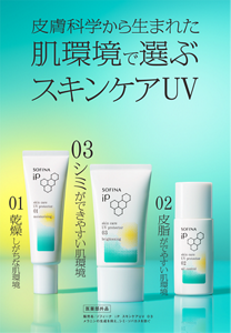 皮膚科学から生まれた肌環境で選ぶスキンケアUV