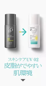 スキンケアUV  02　皮脂ができやすい肌環境