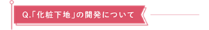 「化粧下地」の開発について