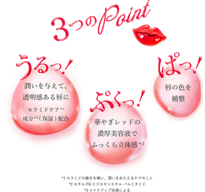 3つのPoint