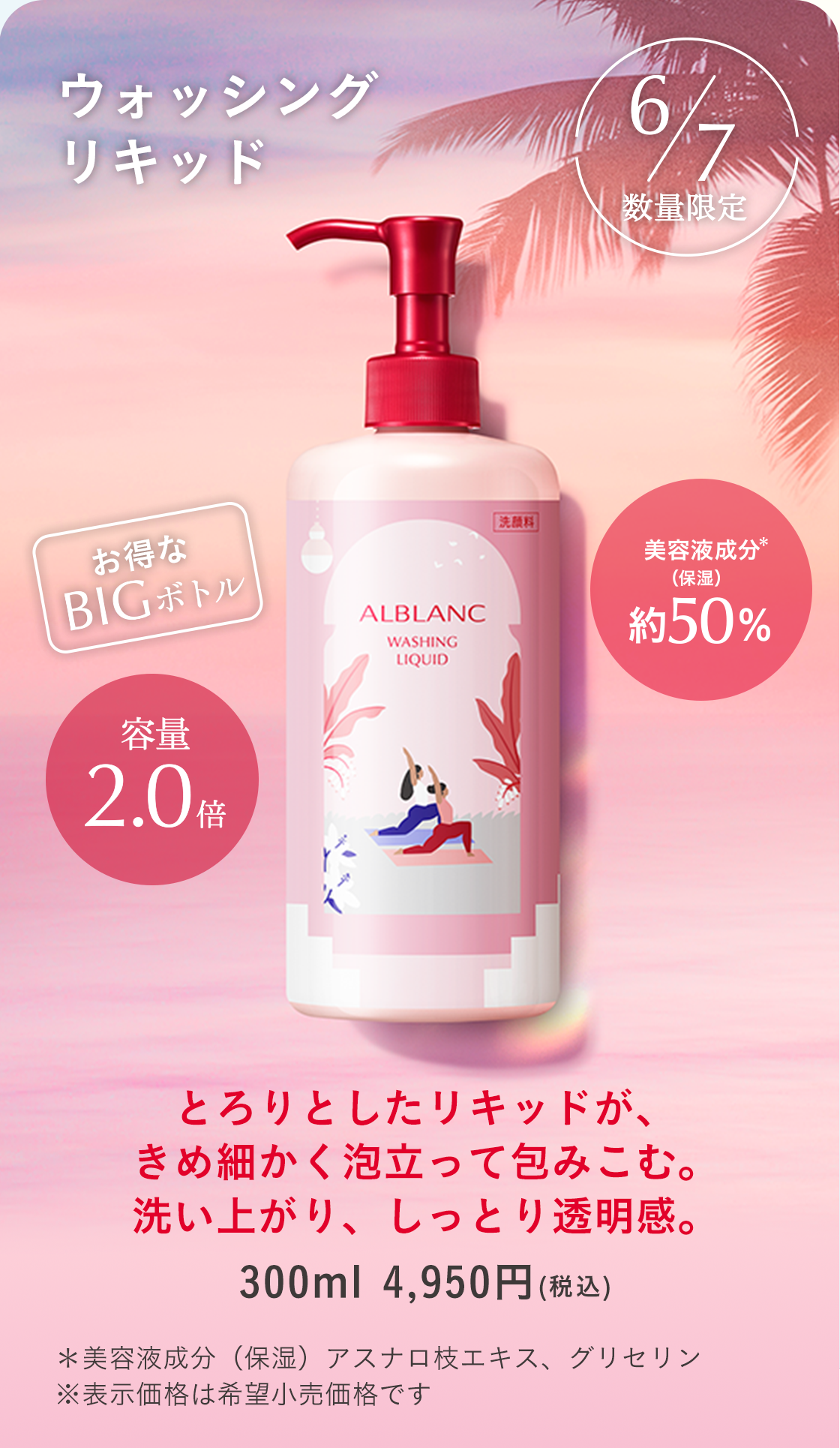 アルブラン クレンジングと洗顔 花王ソフィーナ アルブラン クレンジング&洗顔 BIGボトル