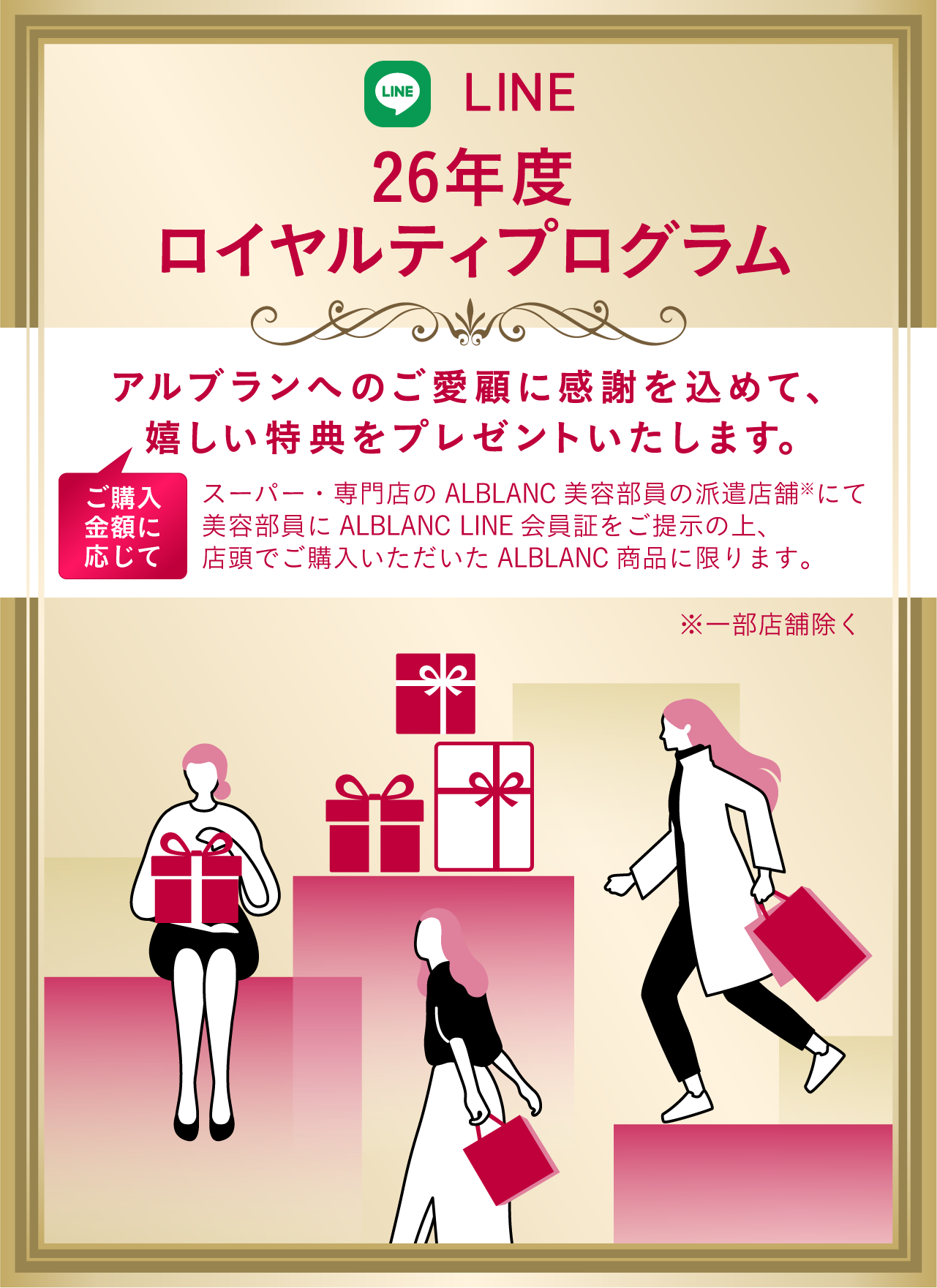 花王ソフィーナ アルブラン LINEロイヤルティプログラム
