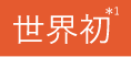 世界初＊1