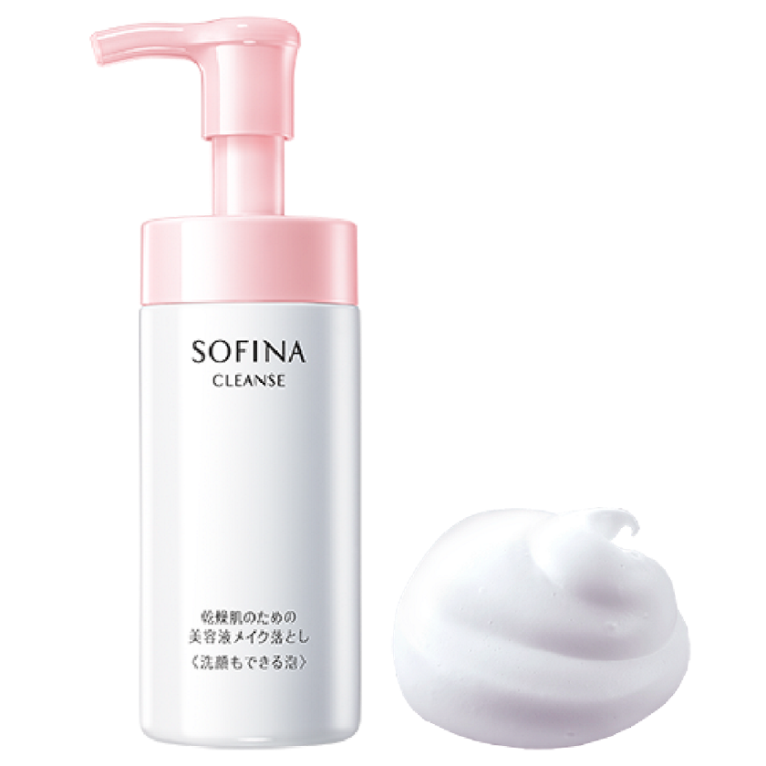 花王 ソフィーナ 乾燥肌のための美容液洗顔誕生 まるで洗う美容液 肌の大切な うるおい を守って洗います