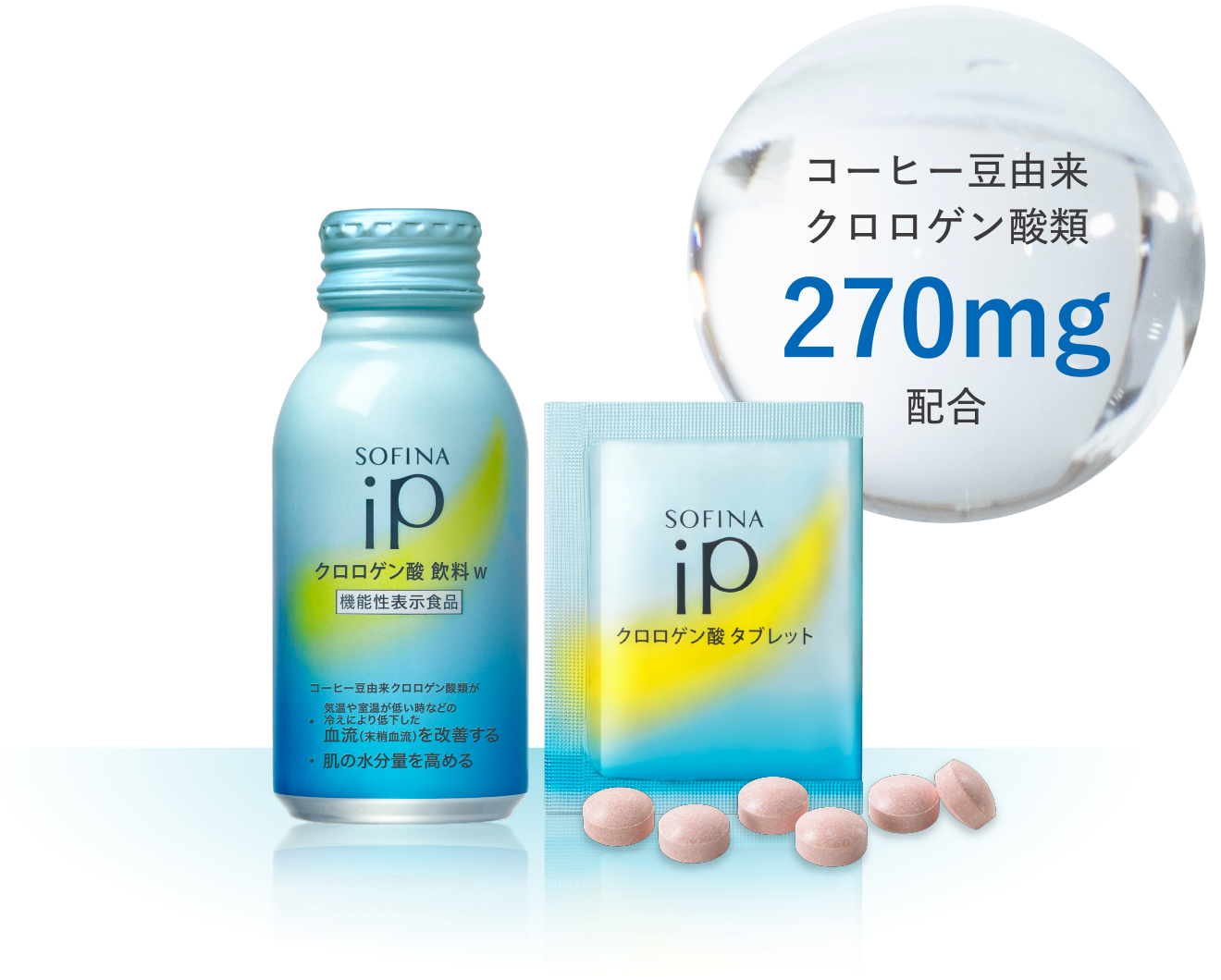 花王 ソフィーナ SOFINA iPクロロゲン酸 食品