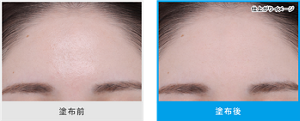 塗布前と塗布後の仕上がりイメージ