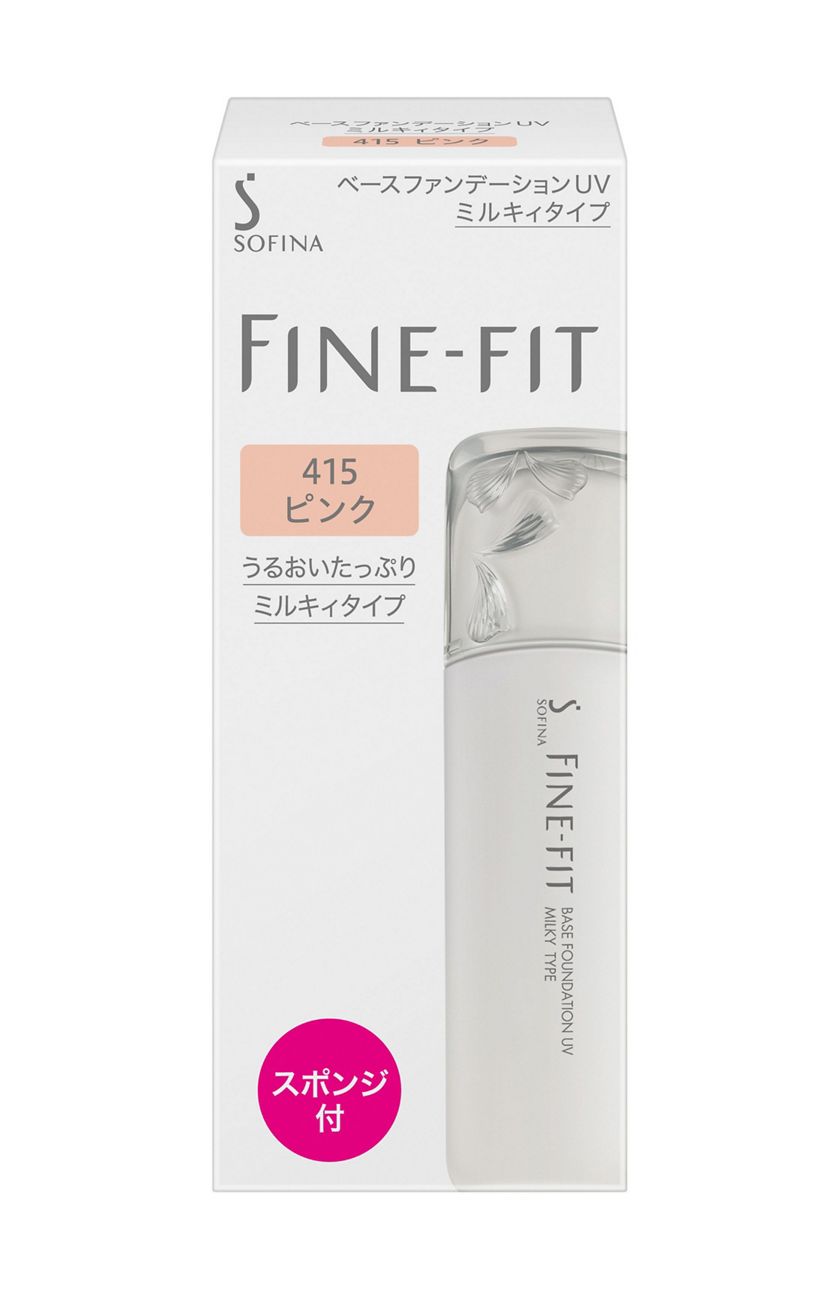 花王｜製品カタログ｜ソフィーナ ファインフィット ベースファンデーションＵＶ ミルキィタイプ １１４ ベージュオークル
