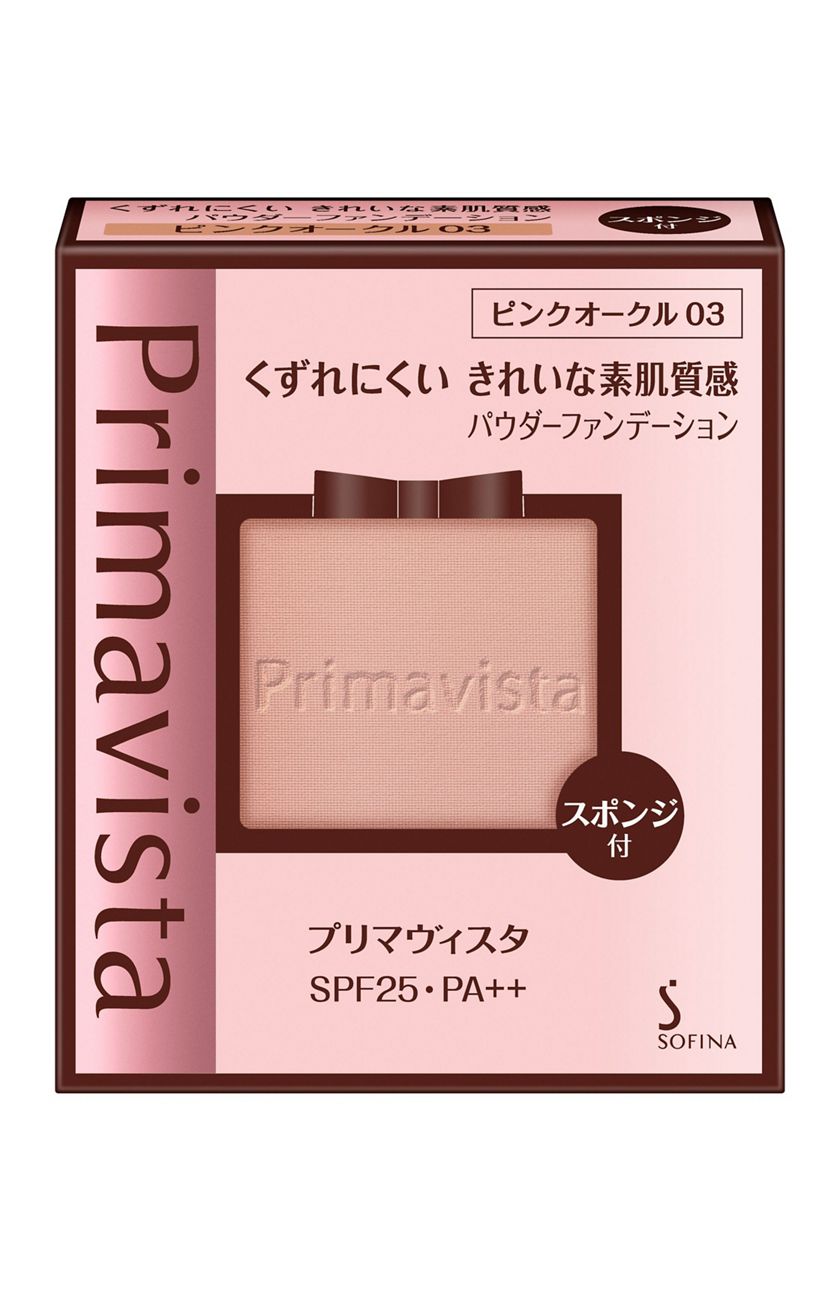 花王ソフィーナ 製品カタログ プリマヴィスタ きれいな素肌質感パウダーファンデーション オークル05