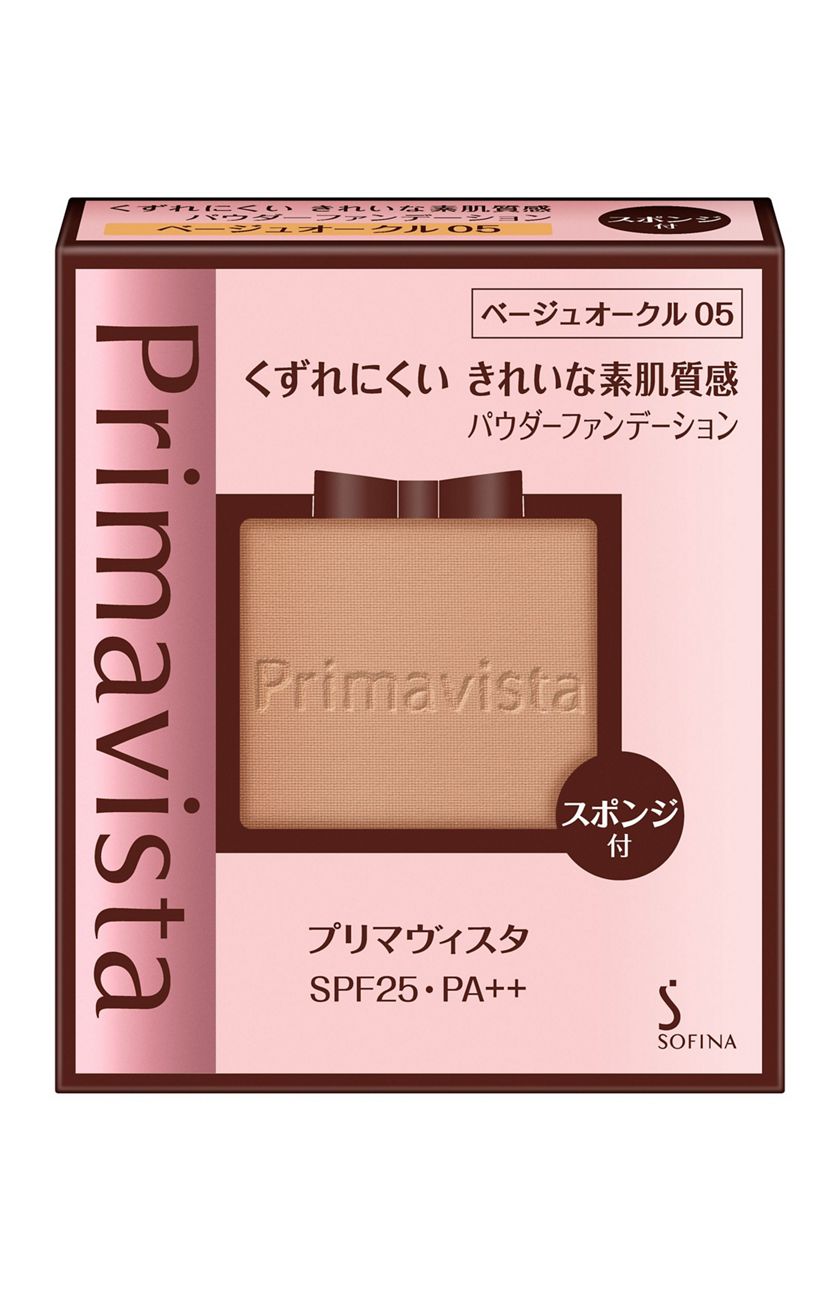 花王ソフィーナ 製品カタログ プリマヴィスタ きれいな素肌質感パウダーファンデーション オークル05
