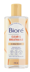 BIORÉ<sup>®</sup> Clear & Breathable 2% BHA Toner