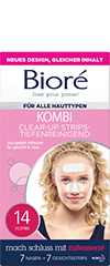 Bioré Clear-up Strip Duo Gegen Mitesser Für Gesicht & Nase