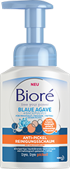 Bioré Anti-pickel Reinigungsschaum Mit Blauer Agave + Backpulver