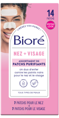 Bioré<sup>®</sup> Assortiment de 14 Patchs Purifiants