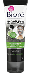 Bioré<sup>®</sup> Masque Detox Purifiant Façon Crème Fouettée au Charbon