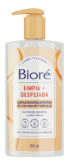 Bioré<sup>®</sup> Limpia + Despejada Limpiador Refrescante para piel con granos y espinillas