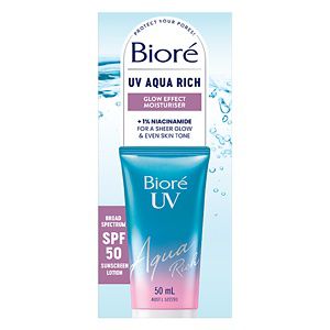 UV Aqua Rich Glowy Weightless Moisturiser SPF 50