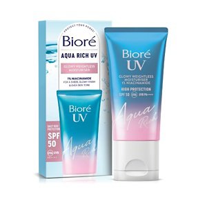Desktop PDP - UV Refresh (600 x 600 px) - UV Glowy Moisturiser SPF 50 Packshot - Desktop