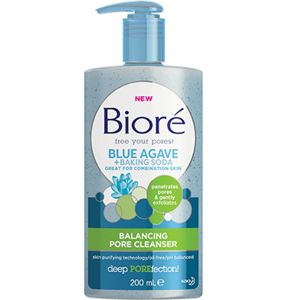 biore blue agave baking soda