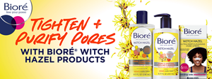 Biore Witch Hazel Banner