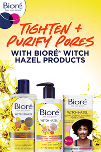 Biore Witch Hazel Banner