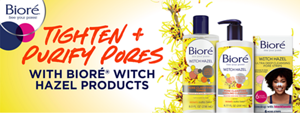 Biore Witch Hazel Banner