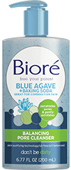 Download Blue Agave Baking Soda Face Mask Biore Skincare PSD Mockup Templates