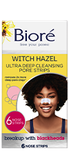 BIORÉ<sup>®</sup> WITCH HAZEL PORE STRIPS