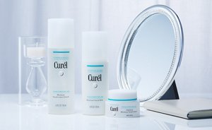 Curél Products as double cleansing routine