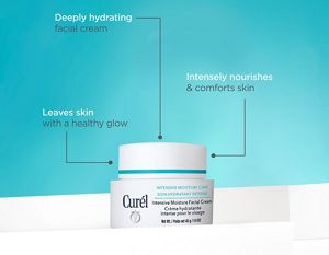 Curél Moisture Facial Cream 1.7倍 4個セット Intensive Moisture Facial Cream | Curel