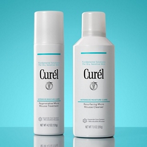 Curél skincare products for mature, sensitive skin
