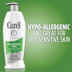 curel fragrance free lotion