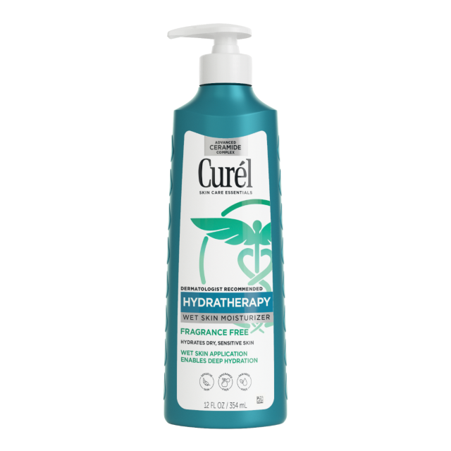Hydra Therapy Fragrance Free | Curel Wet Skin Moisturizer