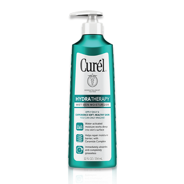 Hydra Therapy Curel Wet Skin Moisturizer For Dry And Extra