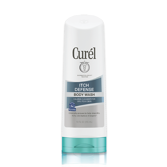 Curel Itch Defense Body Wash Calming Cleanser For Dry Itchy Skin
