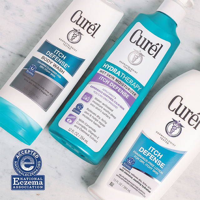 Curel Itch Defense Body Wash Calming Cleanser For Dry Itchy Skin
