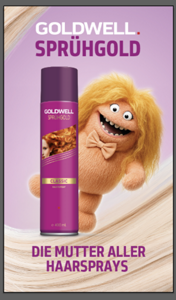 a package of goldwell stylesign bodifying mousse with two icons on a white background