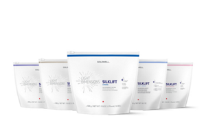 product shot of the goldwell lightdimensions silklift line up