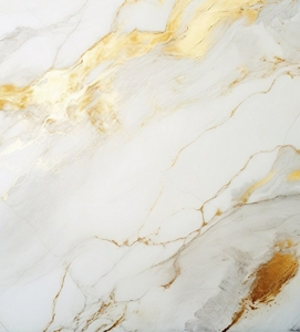 Indoor patterns. Natural white and gold marble texture for skin tile wallpaper luxurious background. Creative stone ceramic art wall interiors design. AI Generative