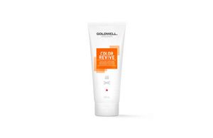 Goldwell Dualsenses Color Revive conditioner for copper hair and bright background