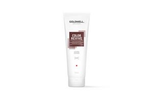 Goldwell Dualsenses Color Revive shampoo for brown hair and bright background