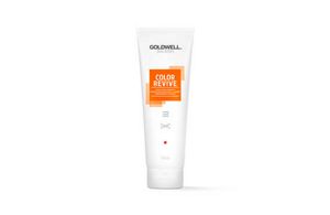 Goldwell Dualsenses Color Revive shampoo for copper hair and bright background