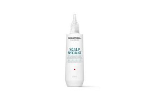 One white goldwell serum-bottle on a white background
