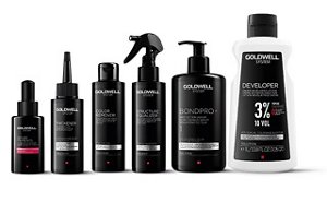 All Goldwell System Products side by side