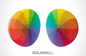 bisected color sphere