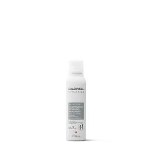 a package of goldwell stylesign shaping and finishing spray on a white background