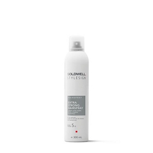 a package of goldwell stylesign extra strong hairspray on a white background