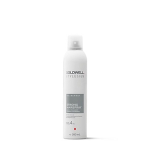 a package of goldwell stylesign strong hairspray on a white background