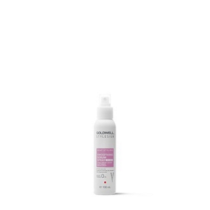 a package of goldwell stylesign smoothing serum spray on a white background