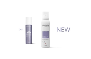 新舊品對照圖示：DIAMOND GLOSS 柔感 晶光閃閃與晶光閃閃